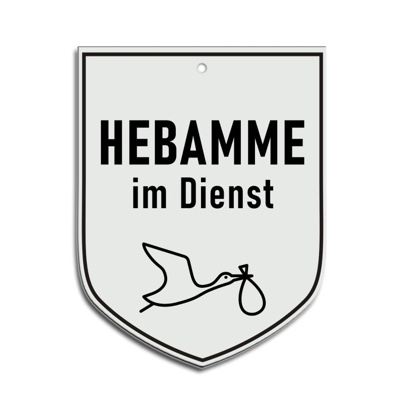 Hebamme im Dienst